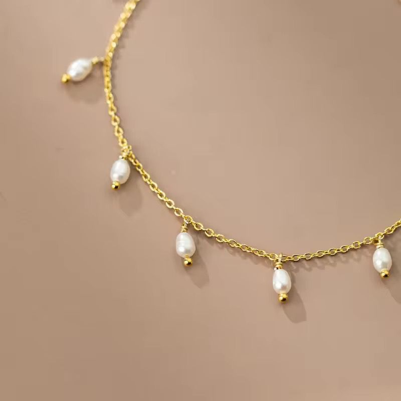 Pearls Anklet | Timeless Grace in Every Step