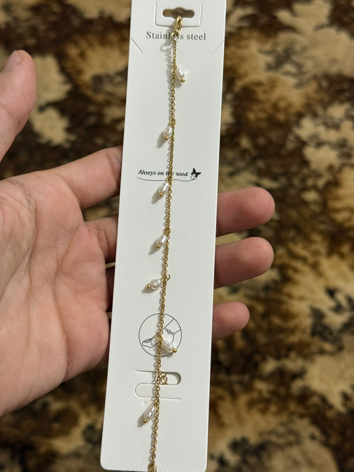 Pearls Anklet | Timeless Grace in Every Step
