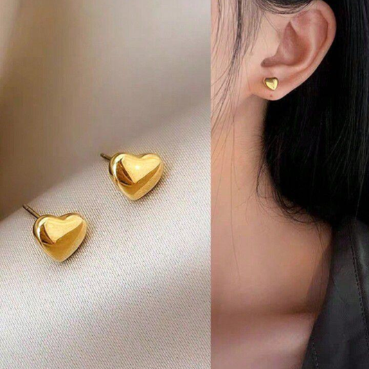 Mini Heart Studs | Subtle Touch of Love