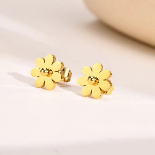 Daisy Flower Studs | Bloom with Beauty