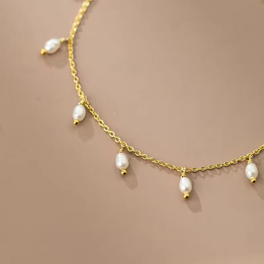 Pearls Anklet | Timeless Grace in Every Step