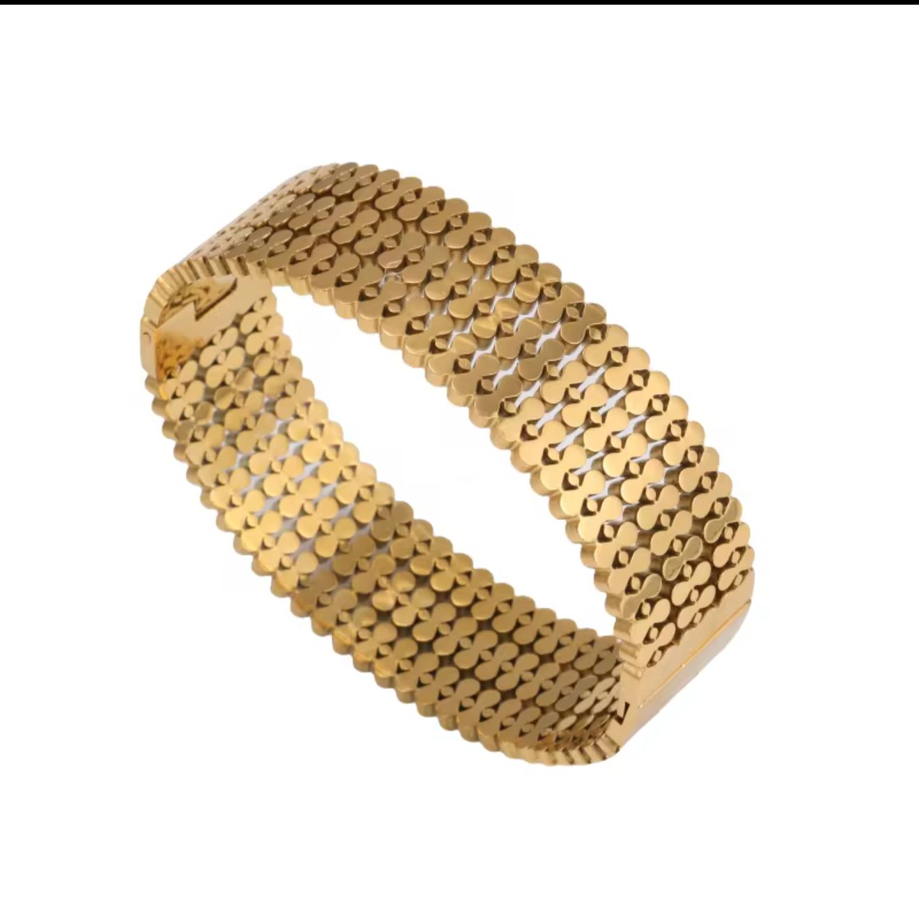 Serpent Scale Cuff | Bold Textured Statement